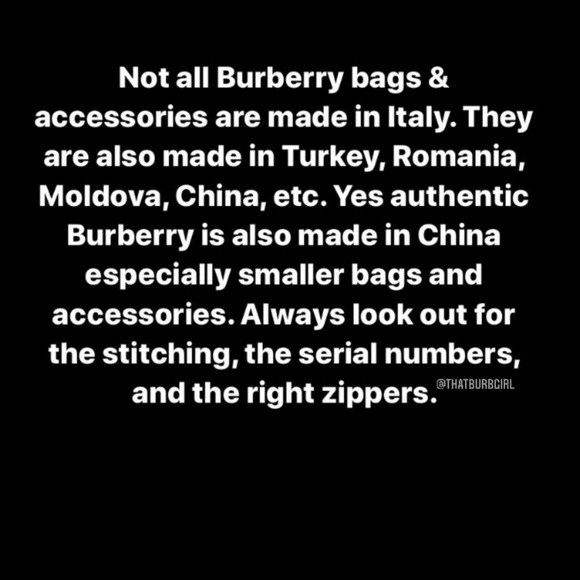 LEARN HOW TO AUTHENTICATE BURBERRY - Picture 10 of 16